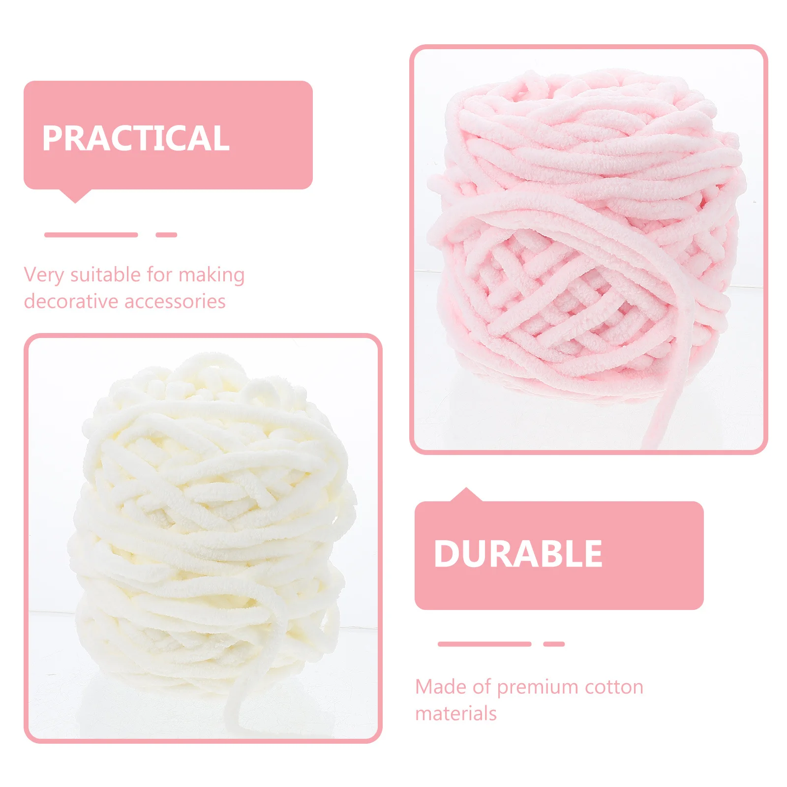 

Knitting Hat Yarn Scarf Knitting Yarns Twisted Cotton Rope DIY Woolen Yarns Professional Yarn Woolen Line Cotton Sewing Thread