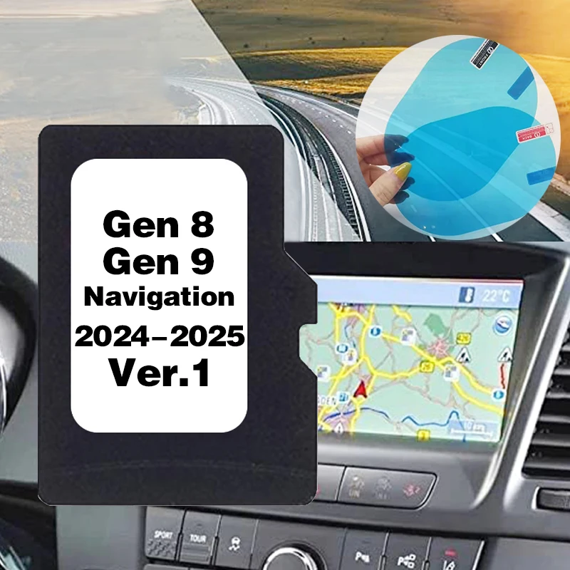 Sat Nav GEN8 GEN9 Navigation TF Card Europe Britain Maps for Lexus CT/ES/GS/IS/LS/LX/NX/RC V1 2024/2025 GPS Free Shipping