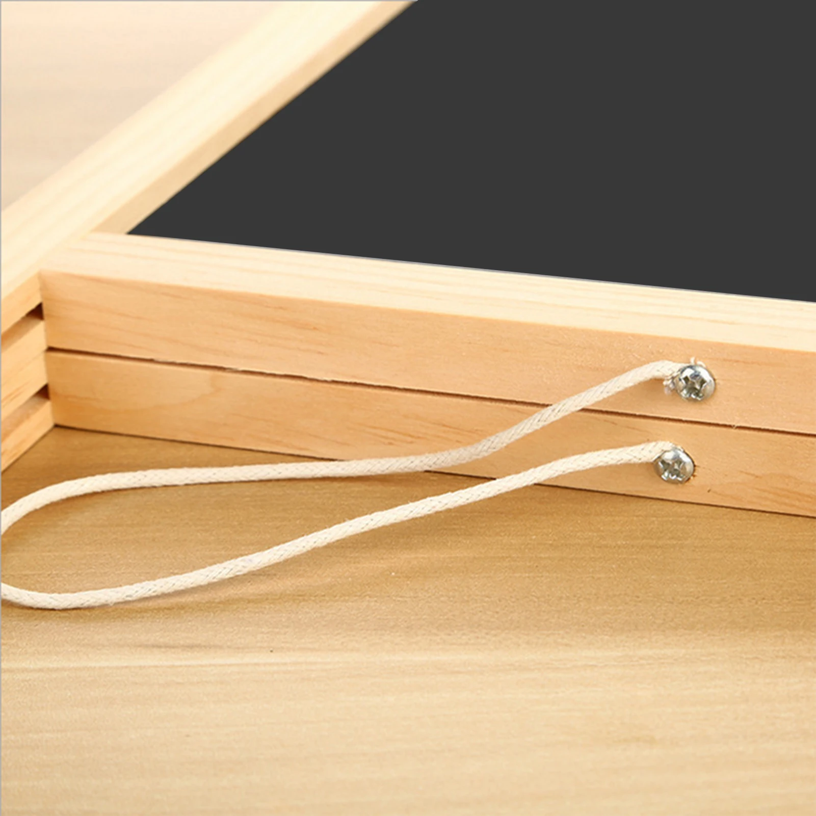 1Pc Independent Double-sided Blackboard Wooden A Frame Is Used For Sketchpad Teaching Mini Board Activity Sign Party Decoration