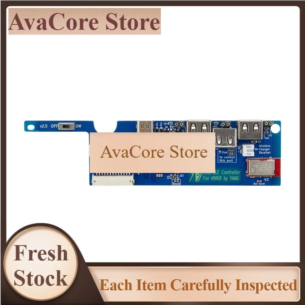 AvaCoreYDKB Keyboard Controller Board USB/BLE Controller (Type C Interface) Suitable For HHKB Pro2 Series
