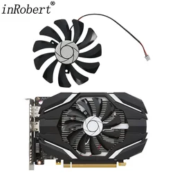 New HA9010H12F-Z 85mm 2Pin GTX1050Ti Cooler Fan For MSI GeForce GTX 1050 Ti 4G OC GTX 1050 2G OC Graphics Card Cooling Fan