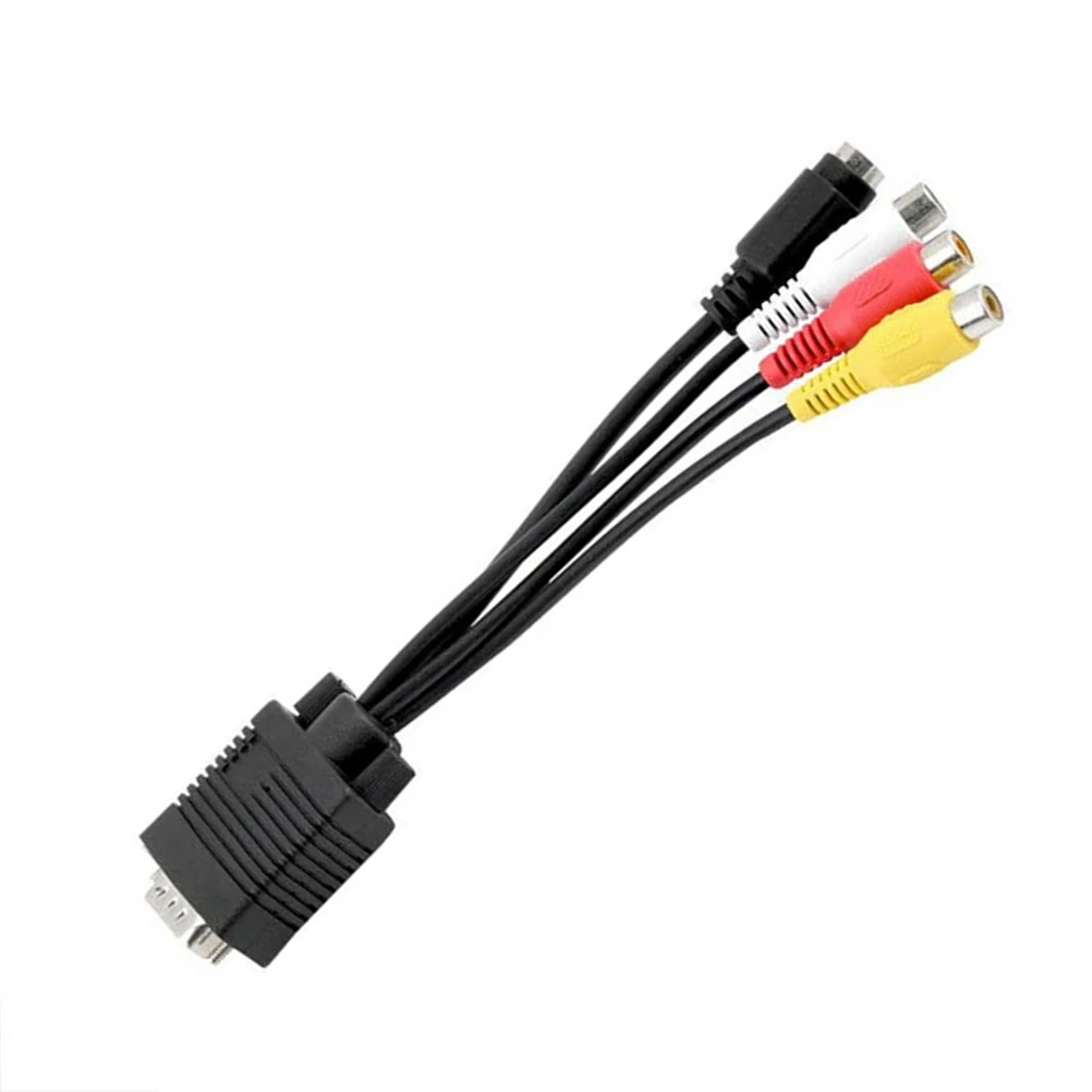 

PC Adapter Cable Televison Converter Cable Video Audio Cable Audio Line 3