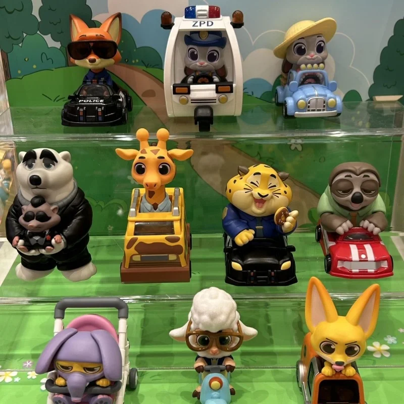 

Подлинная Zootopia Doodle Fun Trip слепая коробка Kawaii кукла коробка аниме фигурка собирать периферийные настольные украшения подарок на день рождения игрушки