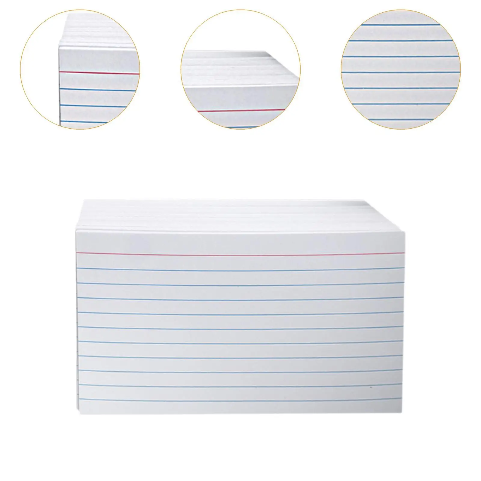 Index Cards Lined Studying Notes Ruled Index Cards Notecards Lined Flash Cards for School Learning Business Home Office Supplies