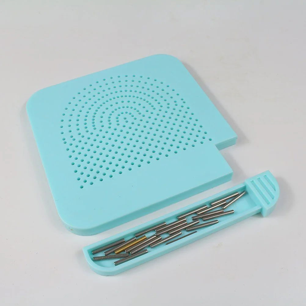 

Quilling Board Blue Storage Drawer Stripe Texture For Paper Crafting Winder Diy Art Craft Tool Paper Quilling Board