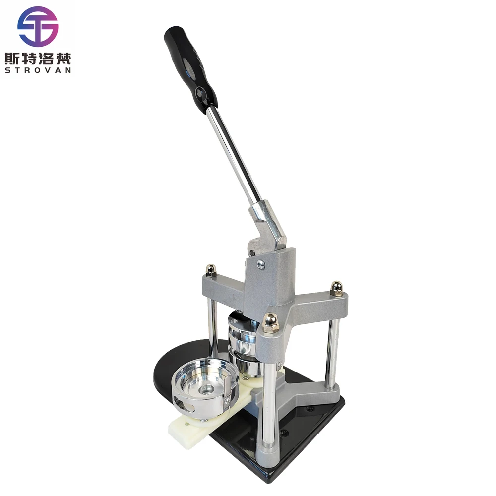 

2-1/4" 58mm Aluminium Button Maker Machine Badge Making Machine to Making Pin Badge