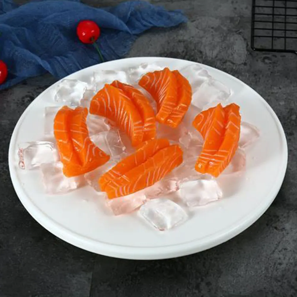 

Sushi Plate 2-Tier Design For Sashimi Salmon Appetizers Multi-Use Serving Tray Household Kitchen Utensil Ice Food Plate