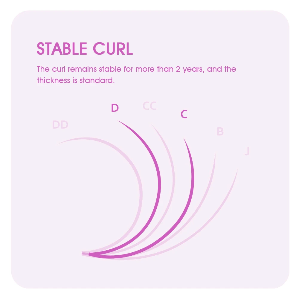 Masscaku ขนตาปลอม0.05 0.07หนา c/d Curl 1S Blossom 3D ต่อขนมิงค์สังเคราะห์ perlengkapan Rias ปลอม