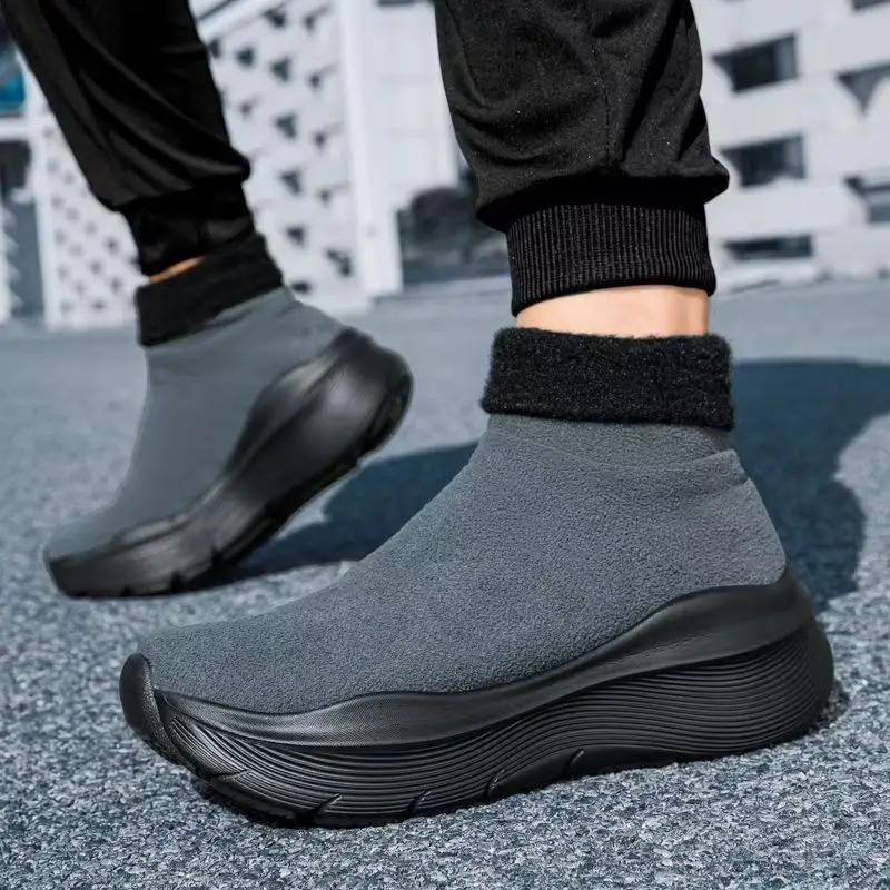 

2026 Winter autumn fashion items warm thickened men's suitable couples versatile comfortable lightweight casual cotton boots