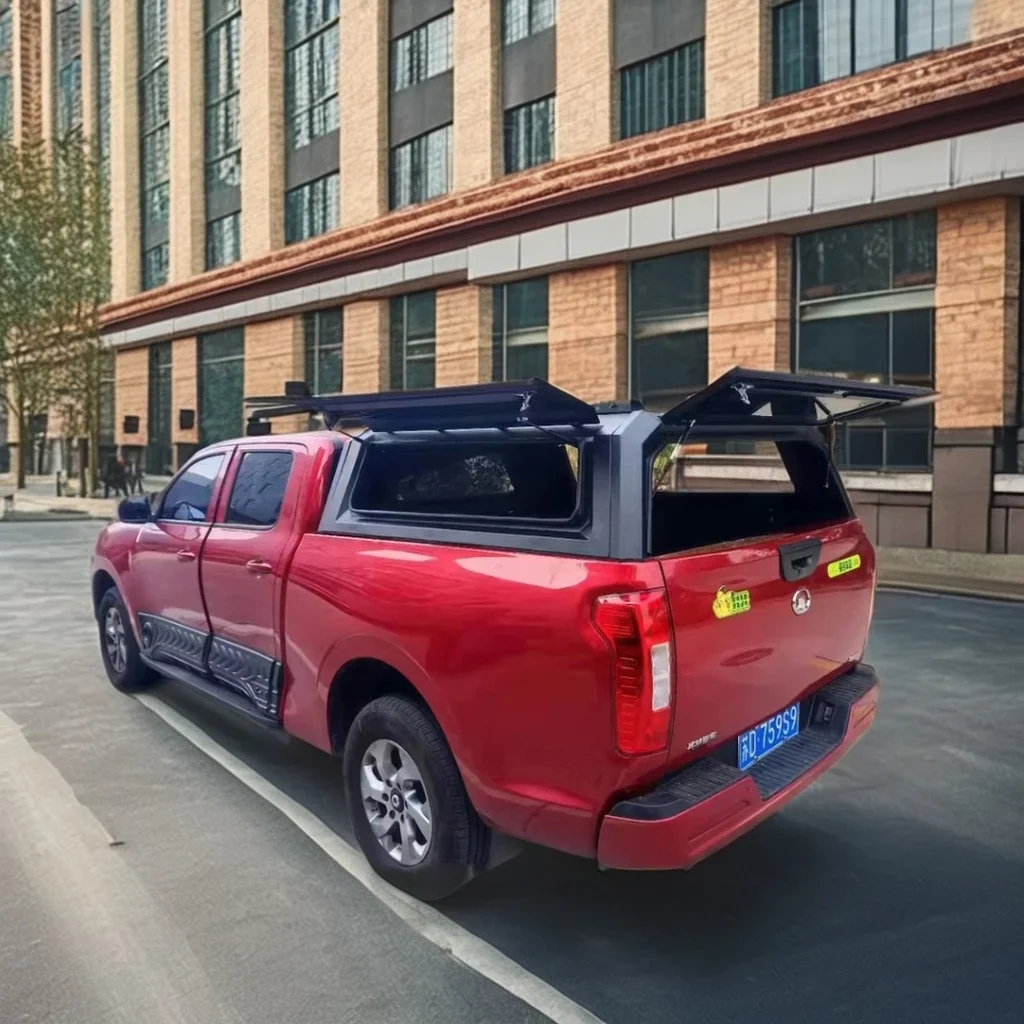 for Isuzu D-max Canopy Pickup Truck Hardtop Hilux Ford 4X4 Reassembles removable manganese steel pickup box cover rear box lid