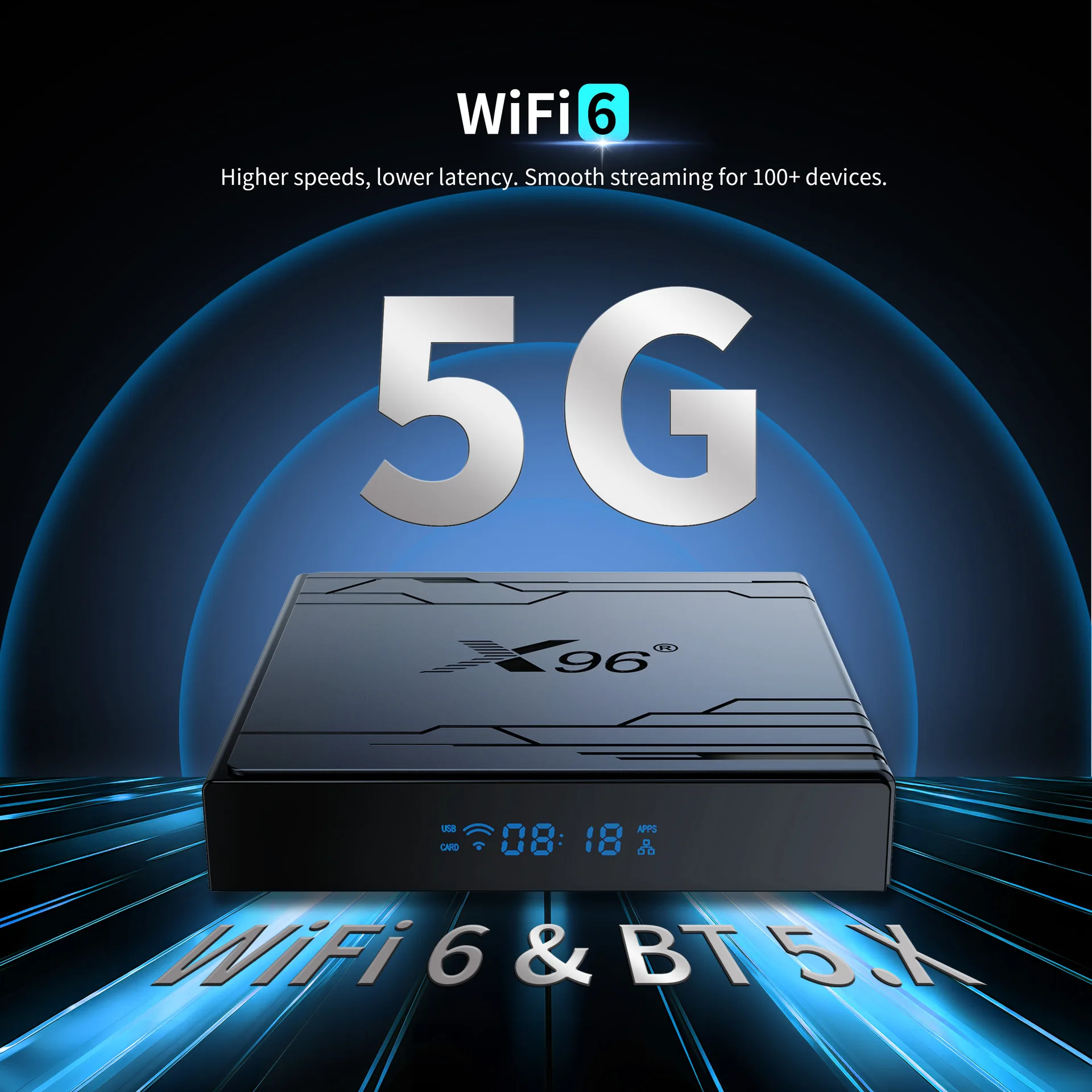X96 NEX Smart TV Box Android14 - Smart Home Youtube avis et prix