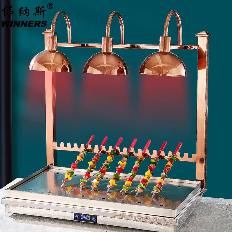 2 in 1 Buffet Food Warmer Catering Heat Lamps Adjustable Temperature Commercial Electric Heating Plate for Restaurant
