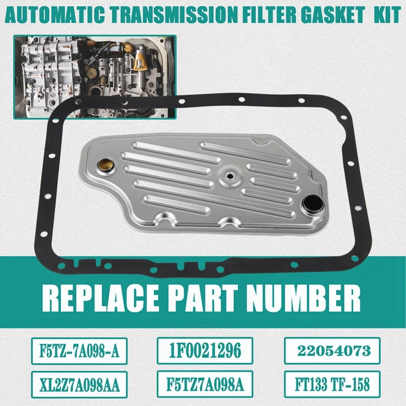 Super Sale Automatic Transmission Filter Gasket Kit for Ford Aerostar Bronco Explorer Mustang Ranger Mazda F5TZ7A098A 22054073