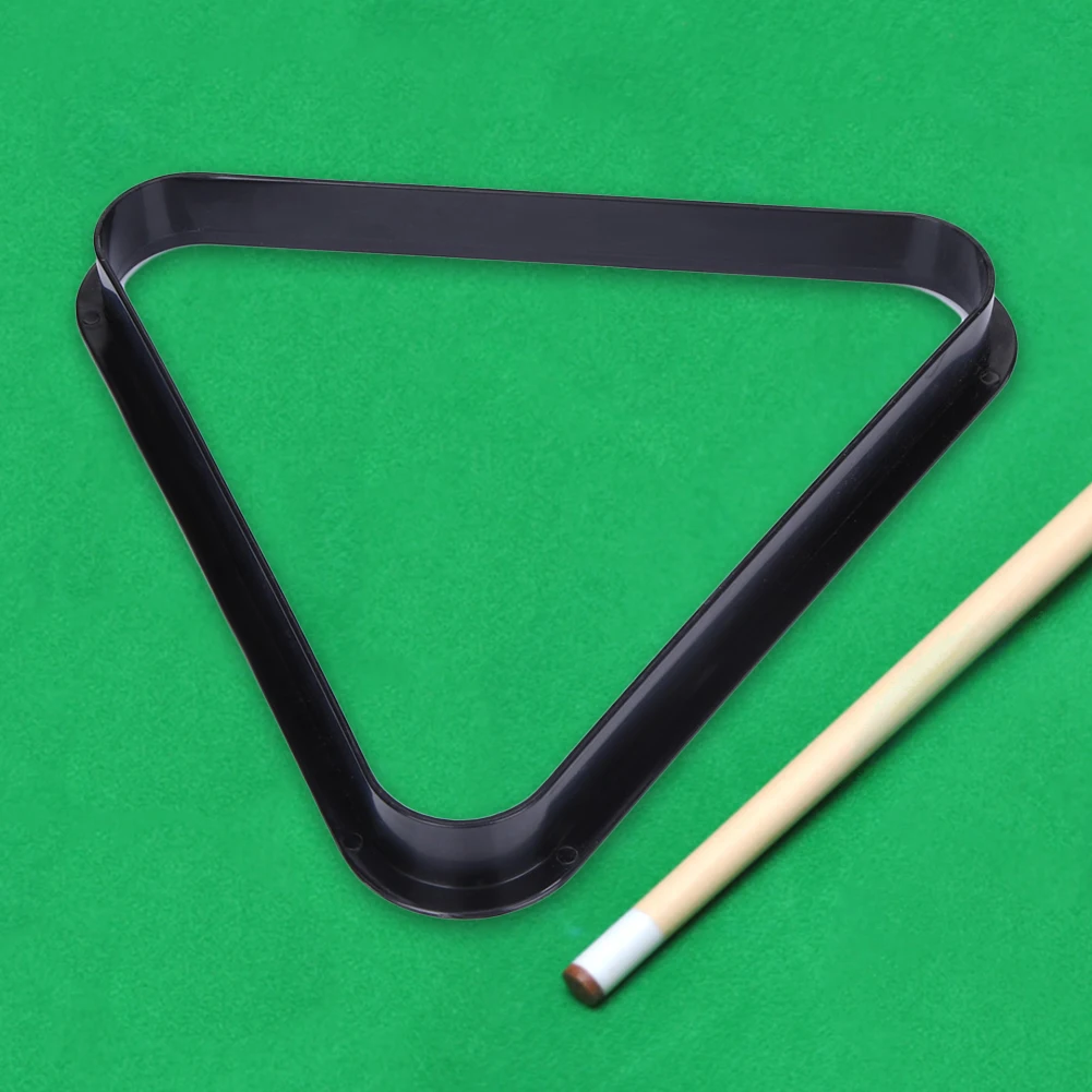 

Billiard accessories Billiards equipment tripod accessories Plastic 8 Ball Pool Billiard Table Rack Triangle Rack Standard Size