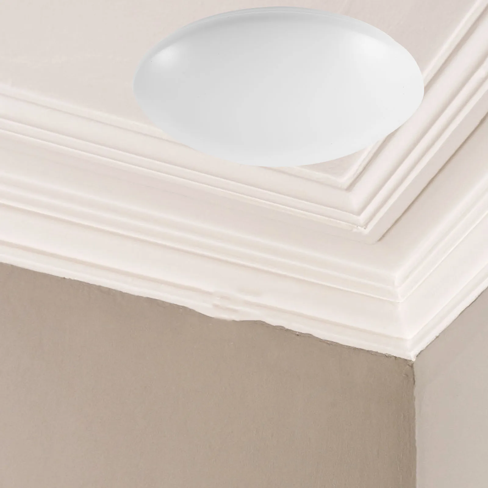 

Ceiling Light Cover Acrylic Round Lampshade Warm Illumination Design Easy Installation for Home Office Bedroom