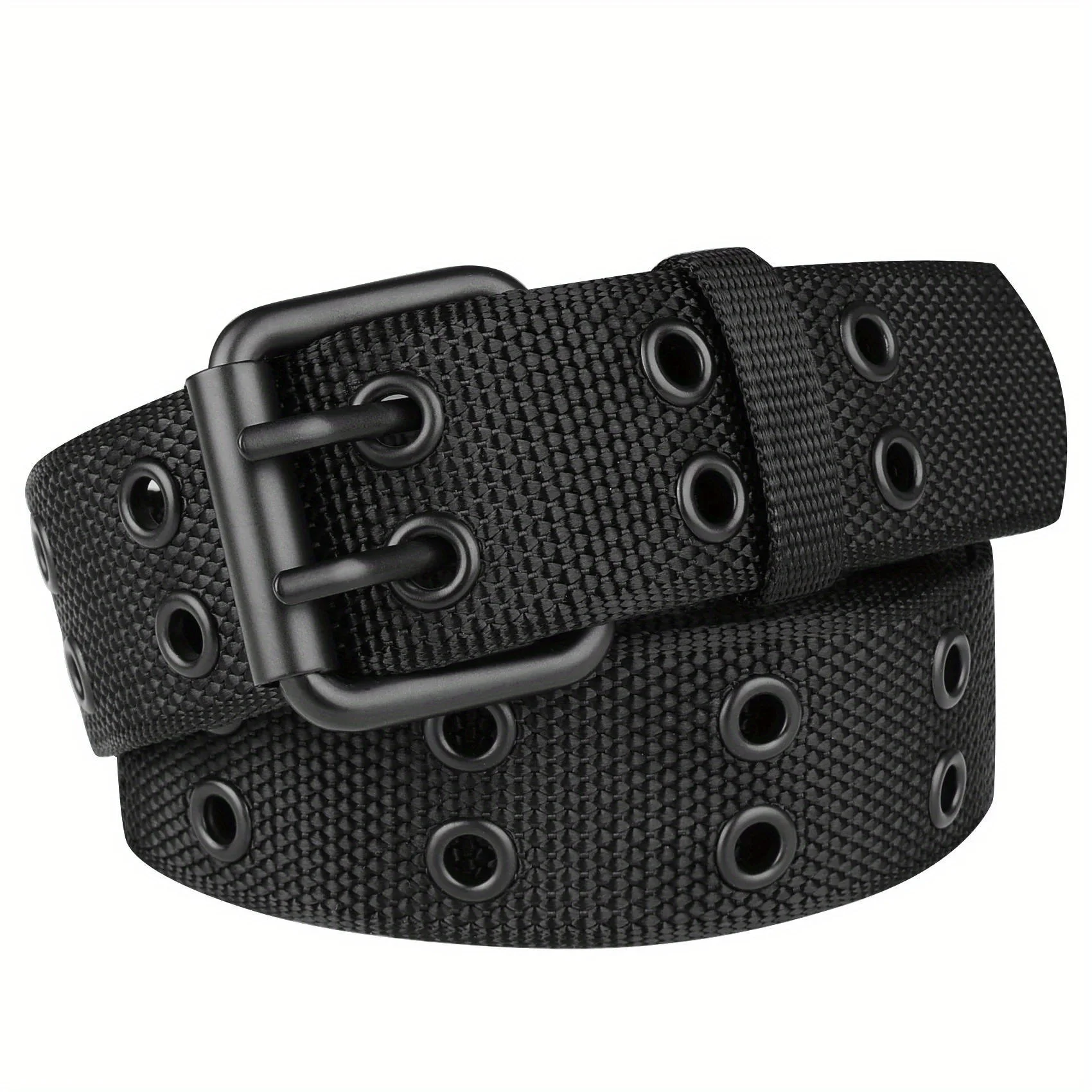 New Men Breathable Nylon Fabric Belt outdoor sport Belt Pin Buckle Trousers Jeans Belt