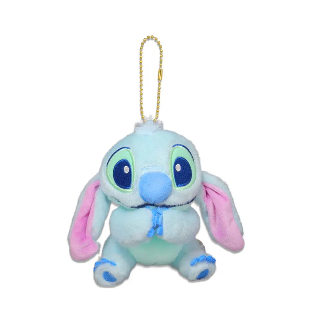 LLavero de felpa de la serie Disney, muñeco de peluche suave de dibujos animados, muñeco colgante, regalo de juguetes, Dale Thumper Kawayi Chip, conejo, Stitch