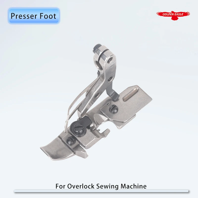 Presser Foot For Overlock Sewing Machine Fit JACK 798D / E4 / 904E / C4 / C5 Pegasus EX5200 Use For 4 Thread Genuine Quality