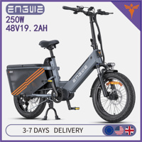 ENGWE LE20 Electric Bicycle 250W Mid Drive Motor 48V38.4AH Battery Hydraulic Brake 20inch Tire Electric Bike