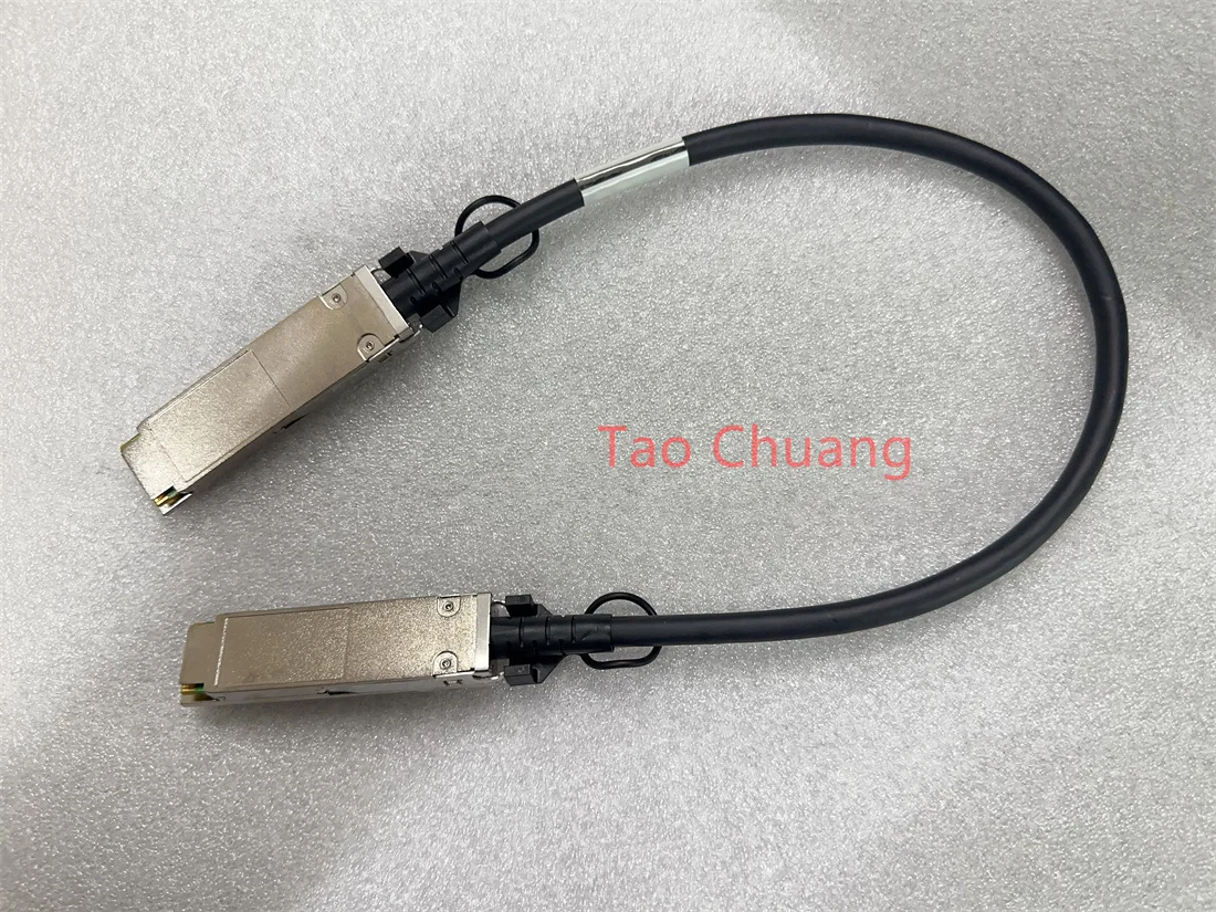 40Gb QSFP DAC cable 0.5m 30AWG QSFP28 passive dual axis connection copper cable suitable FOR Huawei and Juniper switches