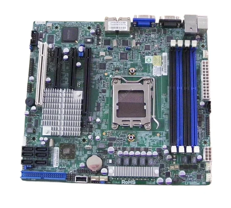 H8SCM-F server main board SR5650 chip, single channel support 8 core C32 main board spot