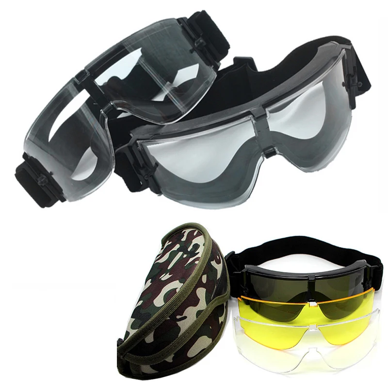 Army Military Goggles X800 Hunting Tactical Military Tactical Goggles: Ballistic Shooting Glasses, Helmet & Sunglasses for Army