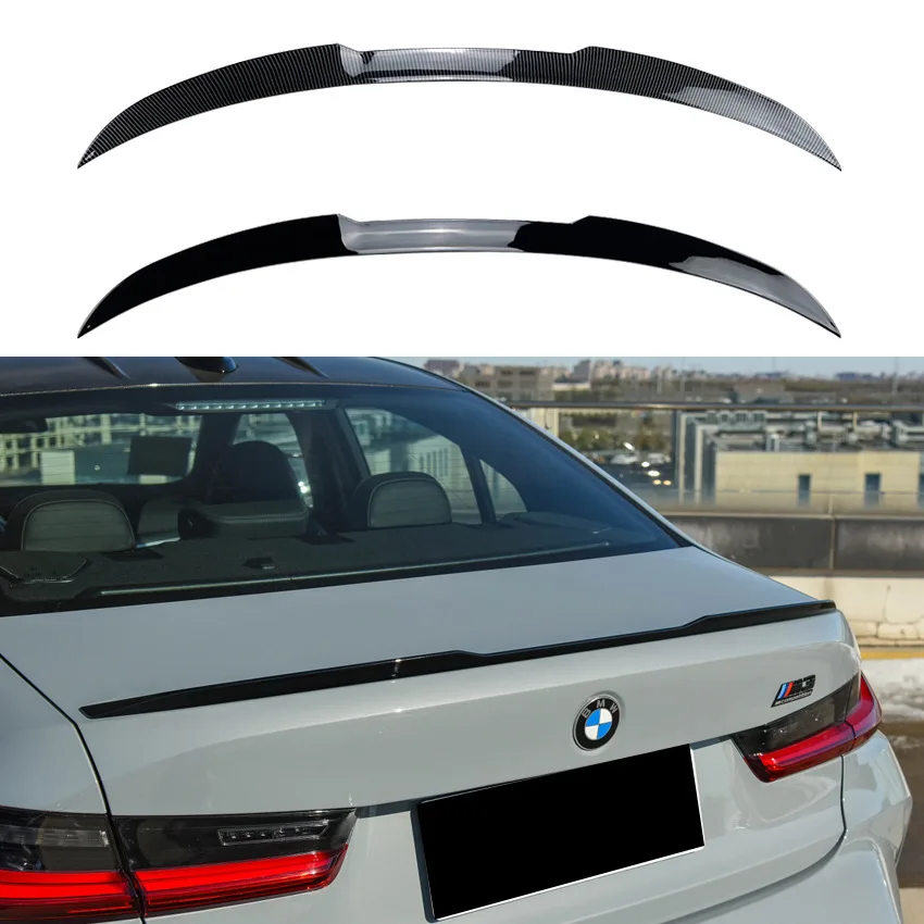 

For BMW 3 Series G20 320i 325i 330i M3 2019-2023 Car Tail Wings Fixed Wind Spoiler Rear Wing Auto Decoration Accessories