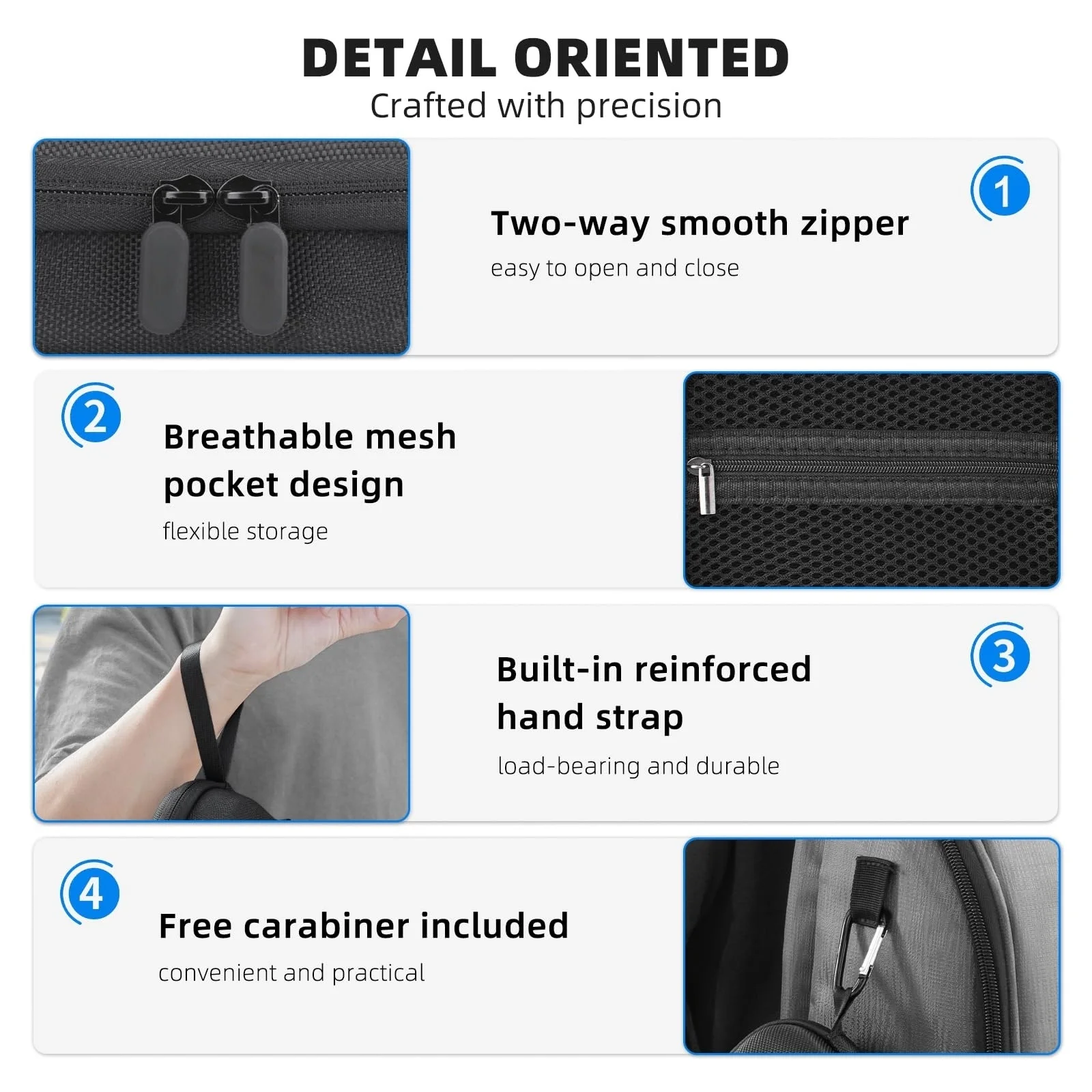 ODM OEM Portable EVA Hard Shell Camera Case Waterproof Shockproof Dustproof 4-6 Compartments Zipper Closure Custom Logo Bag