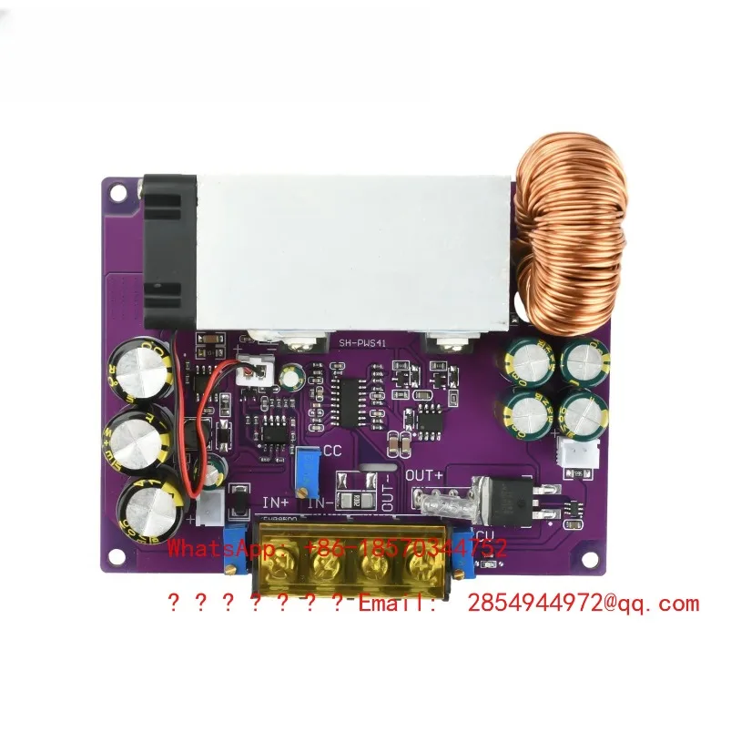High Power 800W Adjustable Step-down Module Solar Charging Controller 0-25A Universal