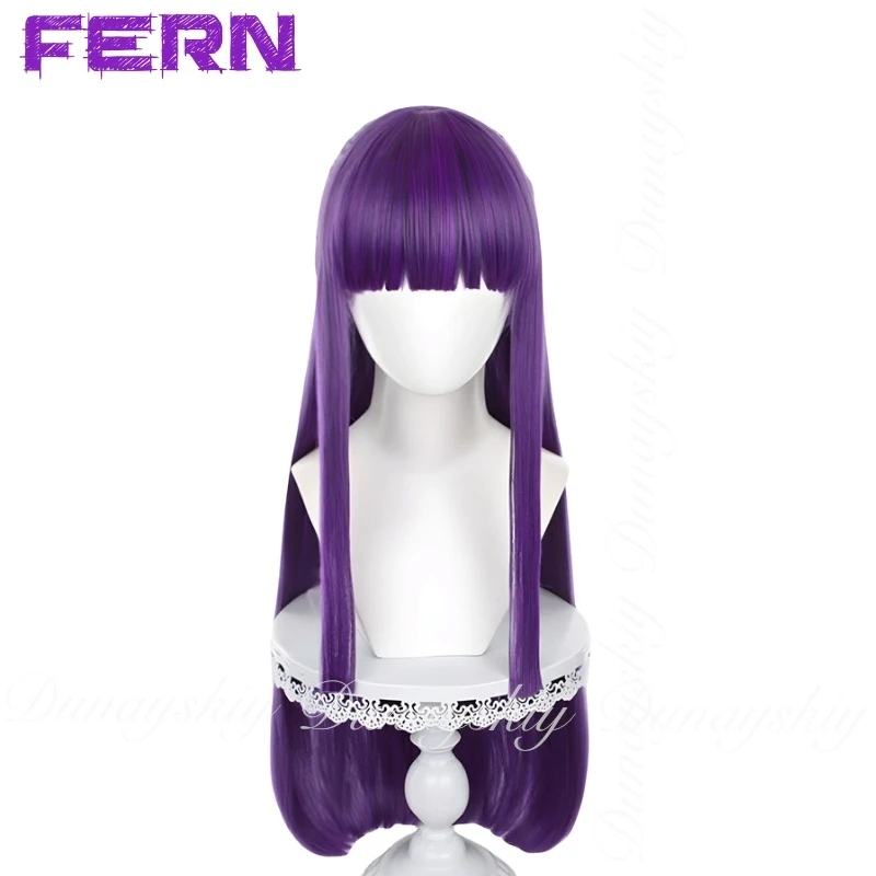 Frieren: Beyond Journey 's End Fern Cosplay Magicians Make Elves With Black Coat And White Dress Cosplay Costume Anime Full Suit