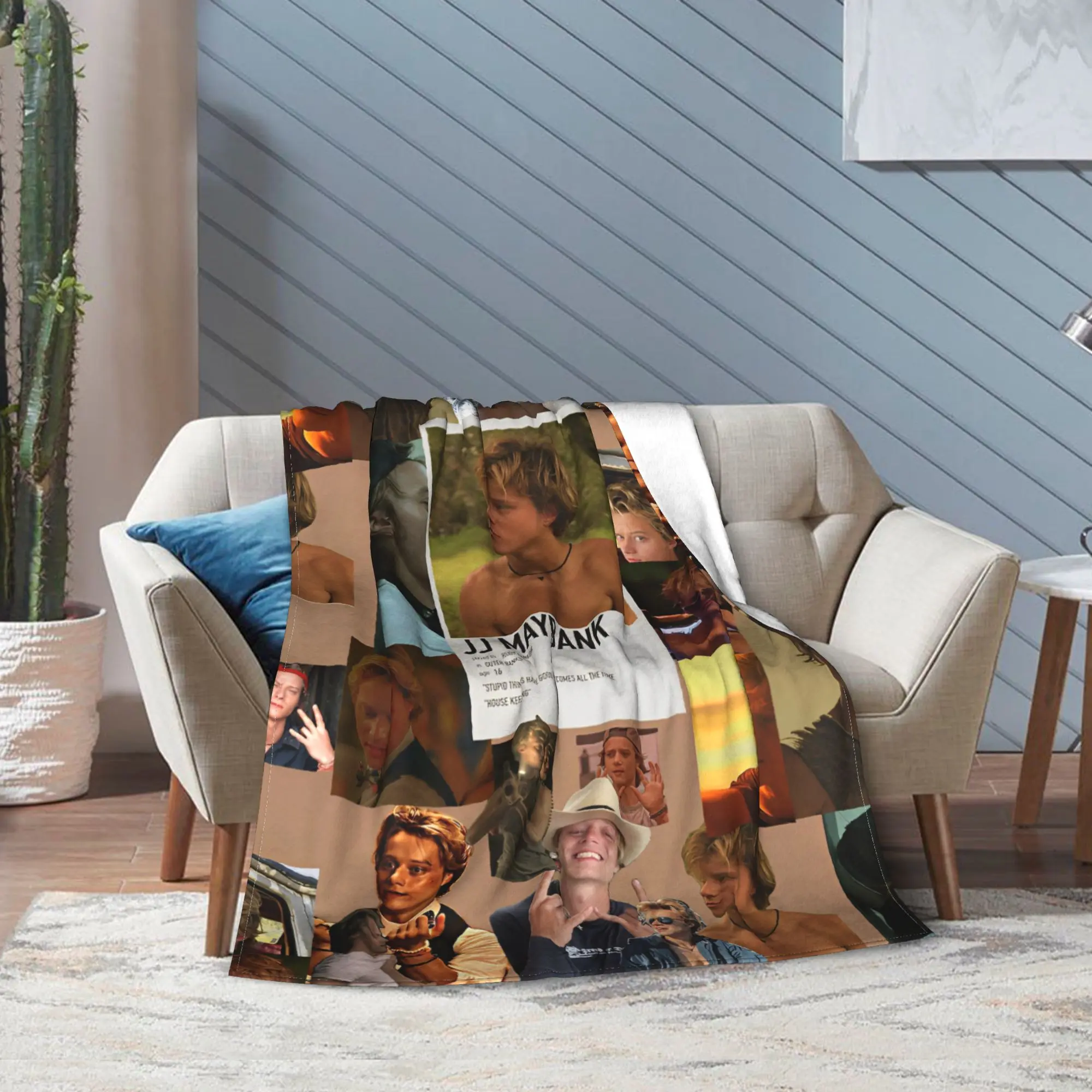 رودي بانكو JJ Maybank البطانيات المرجان الصوف أفخم الشتاء متعددة الوظائف خفيفة الوزن رقيقة رمي بطانية للسرير الأريكة لحاف #5