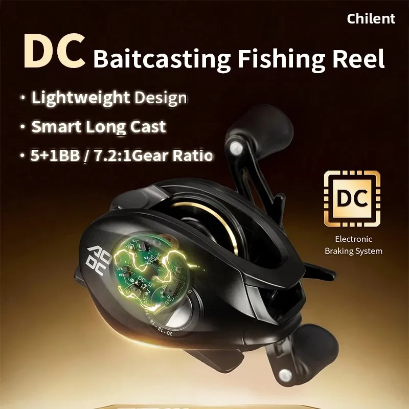 chilent-dc-ベイトキャスティングリール超軽量デジタル制御ロングキャスト釣りリール-5-1bb-72-1-ギア比最大ドラッグ-5-キロ電動ホイール