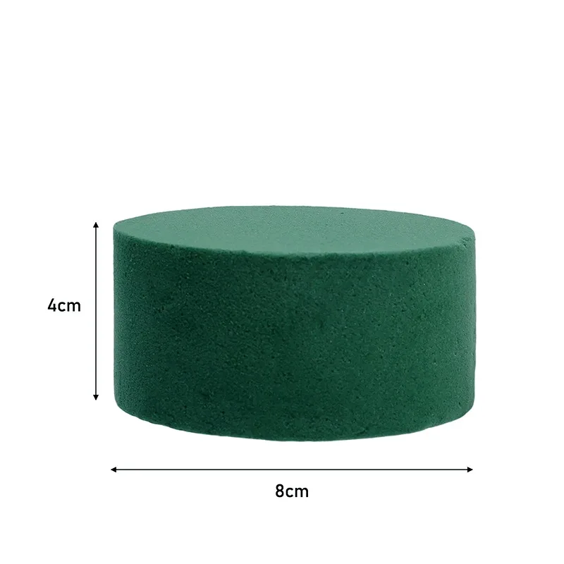 1-50 قطعة إسفنجة زهور متعددة الاستخدام ماصة للماء سهلة القطع زهور طازجة خضراء مفيدة لحفلات الزفاف ديكور الحديقة رغوة الأزهار