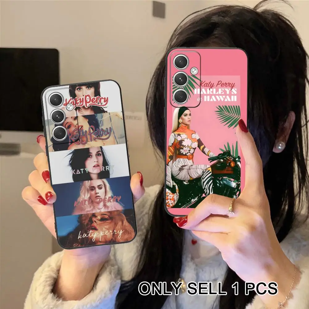 Katy Perry Phone Case for Samsung Galaxy S26 S25 S24 S23 S22 S21 S20 Note20 Plus FE Ultra Soft TPU Shockproof Cover