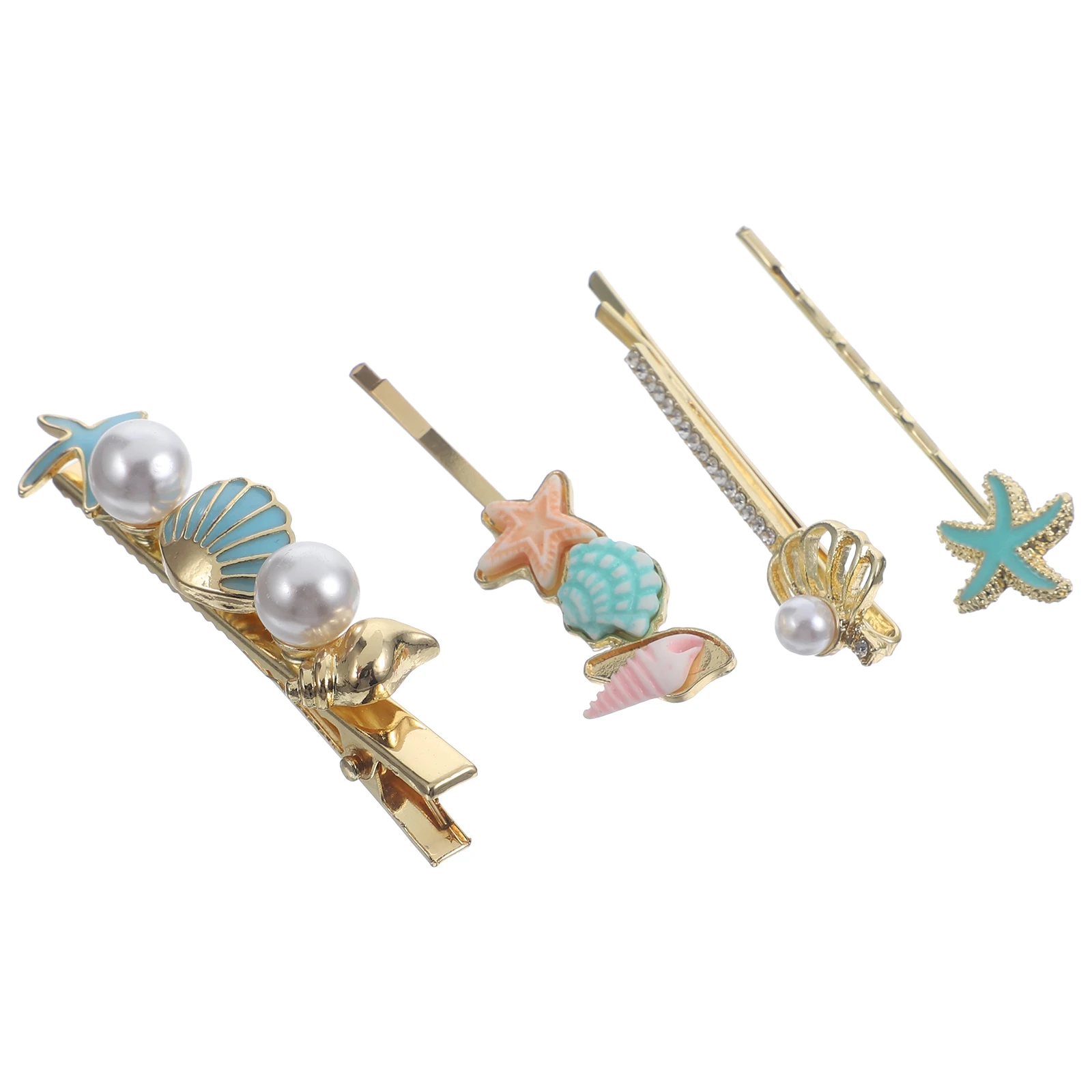 

4pcs Alloy Accessories Bobby Pin Decorative Bangs Bobby Pins For Hair Clips For Women Hair Clips Women