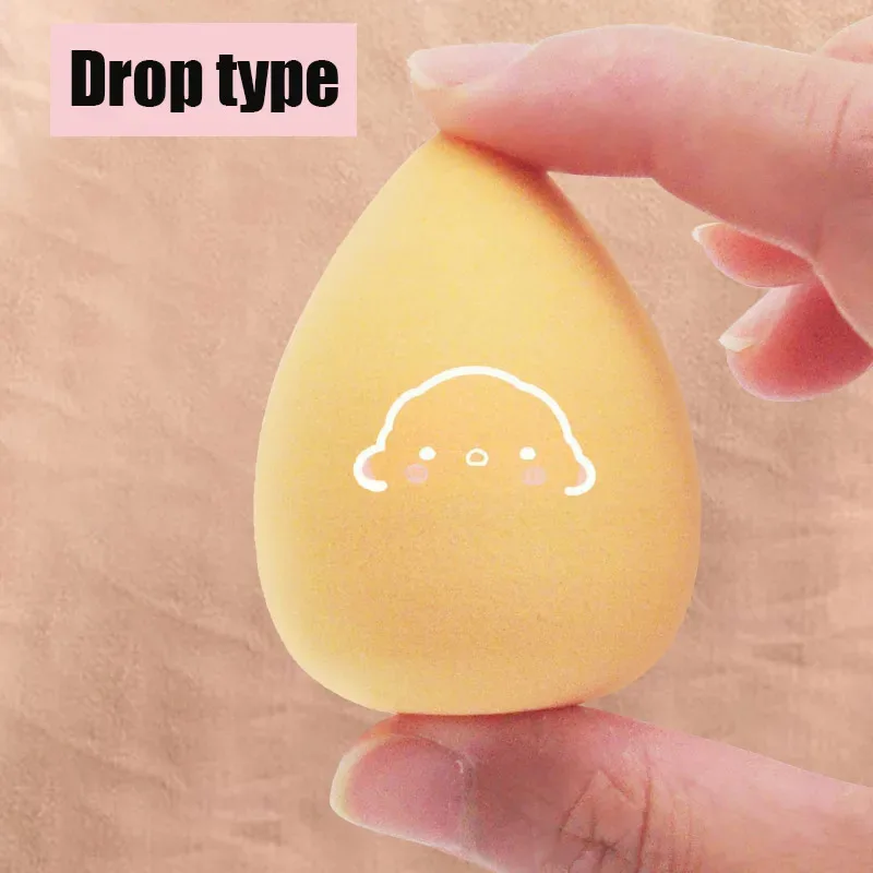 4PCS Teardrop shape  Cosmetic Puff Set Makeup Foundation Powder soft sponge makeup egg Makeup tools Hydrophilic wet and dry