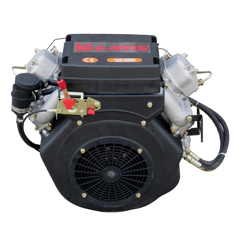 2V86 18hp 2 cylinder air cooled dies el engines generator price