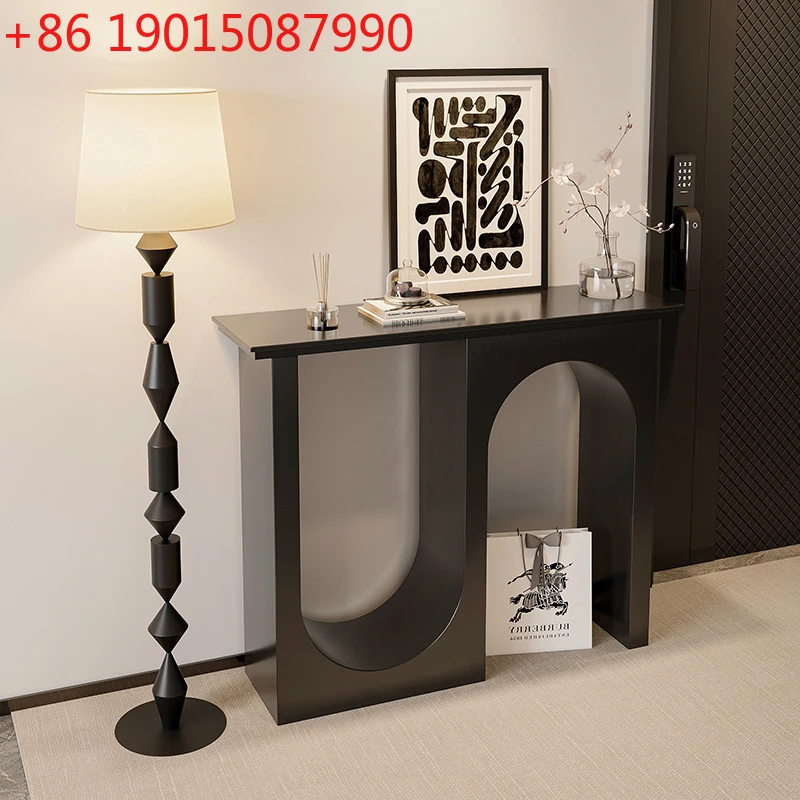 

Modern Minimalist Console Table Beauty Organizer Nordic Living Room Console Table Trendy Entrance Hall Tisch Wohnzimer Furniture