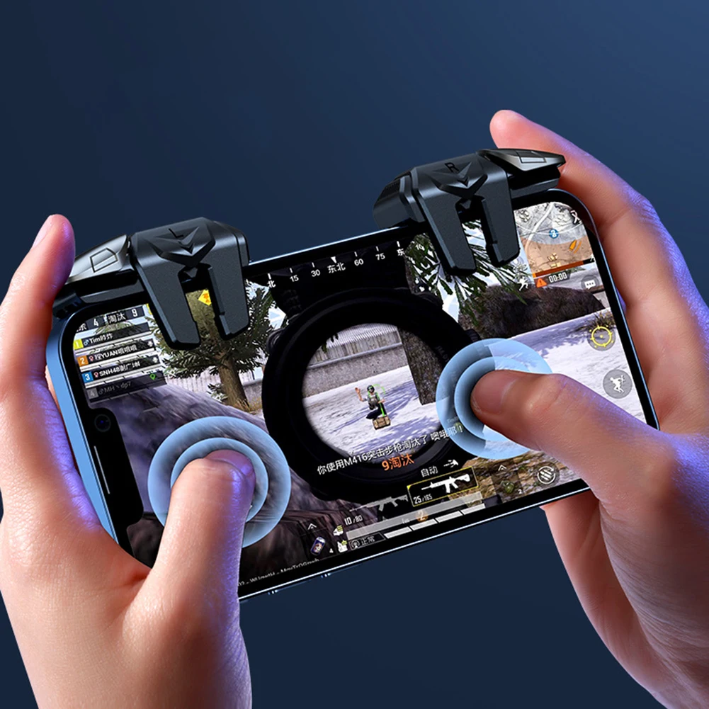 2 StüCk Mobile Joystick-Trigger FüR Pubg-Spiele, Gaming-Trigger, Mobiles Gamepad FüR Iphone Und Android-Smartphones