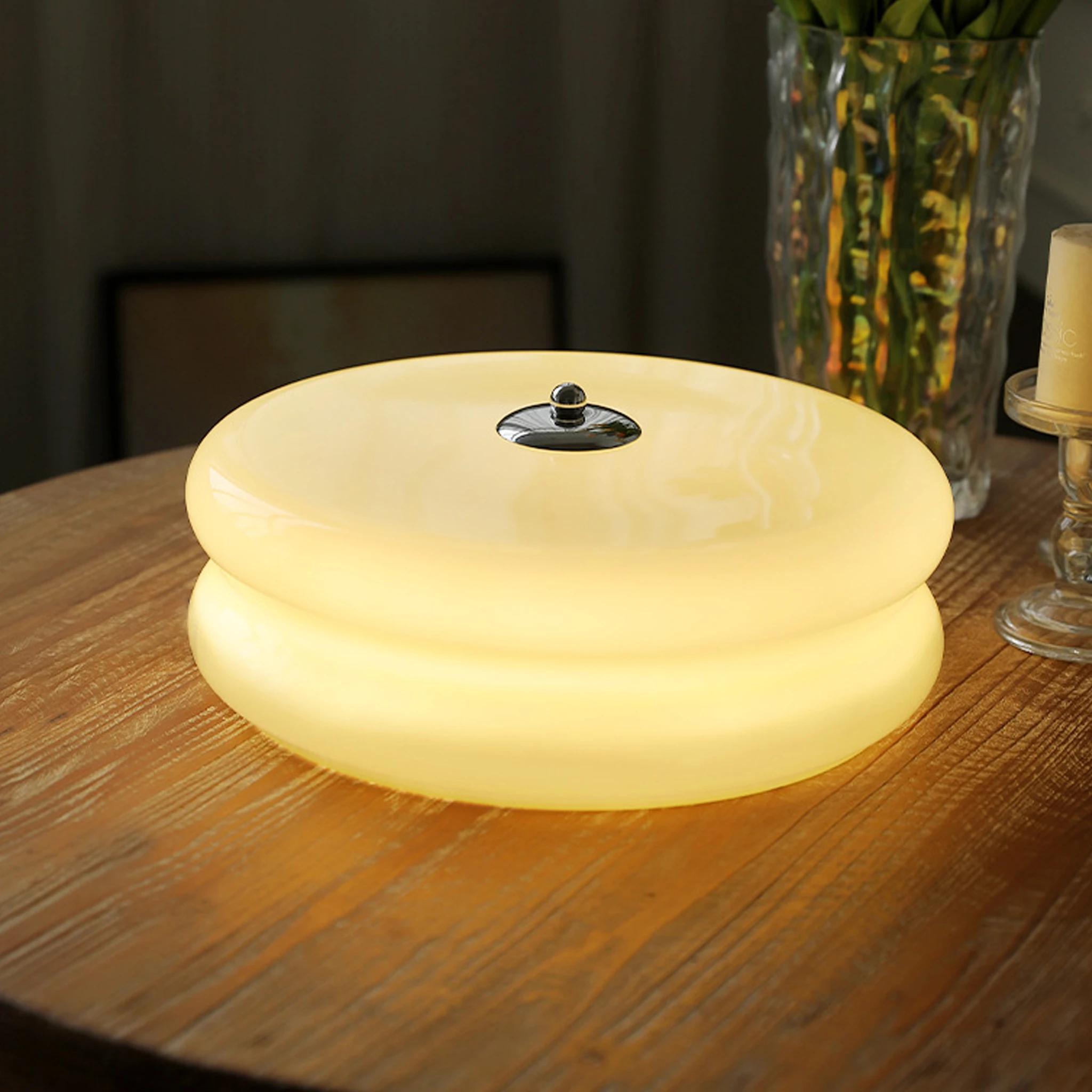 Vintage Cream Glass Ceiling Lamp Bathroom Hallway Kitchen Living Room Corridor Bedroom Ceiling Light Indoor Lighting Decor