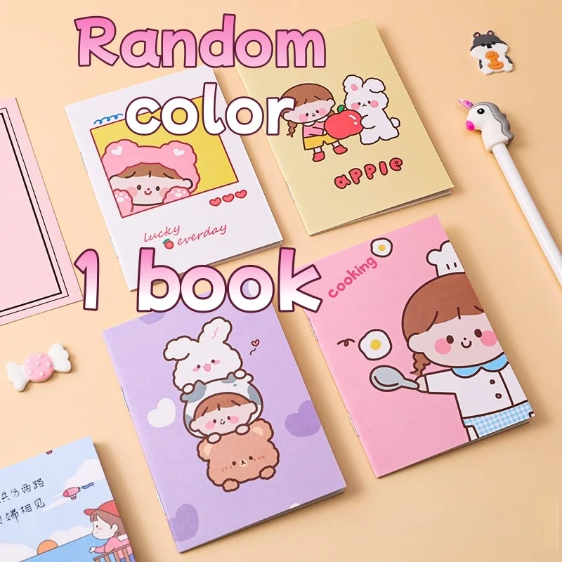 Leuke Capybara Mini Draagbaar Kladblok Kantooragenda Cartoon Klein Briefpapier Studentennotitieboekje Beloningscadeau voor kinderen