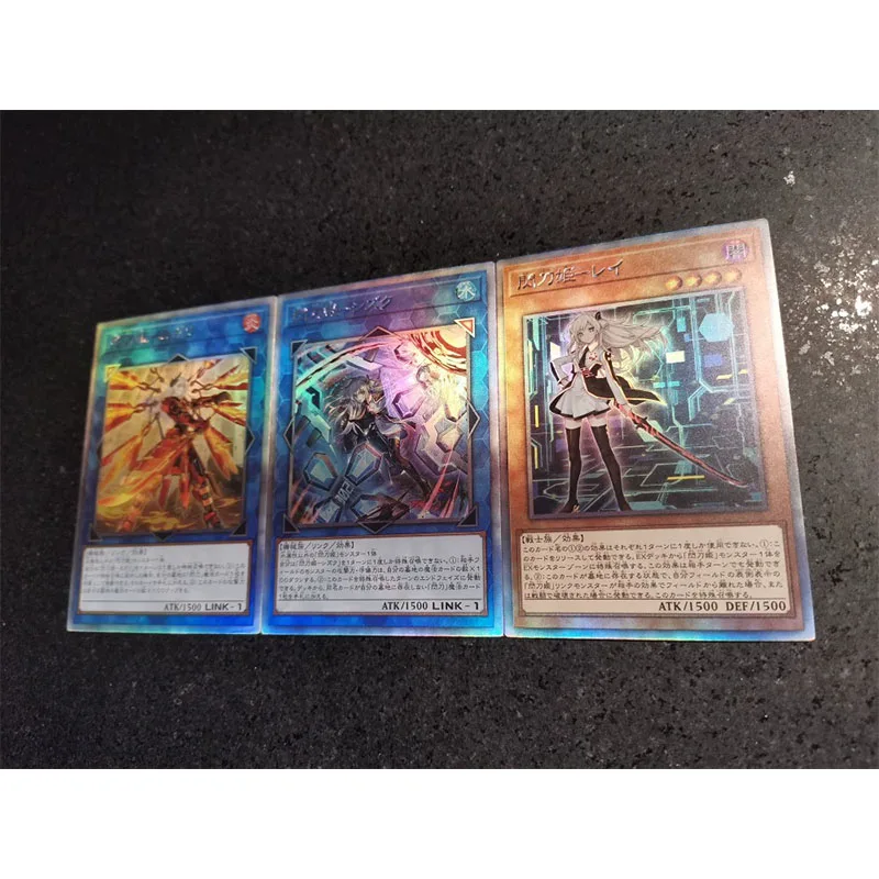 Anime Yu-Gi-Oh DIY ACG Sexy Cards Dark Savers DBDS Sky Striker Ace Toys For Boys Collectible Cards Christmas Birthday Present