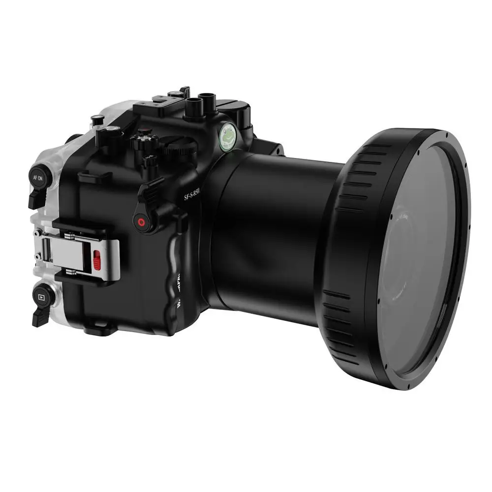 Seafrogs 40M/130FT水中ハウジング防水カメラケーススキューバ
