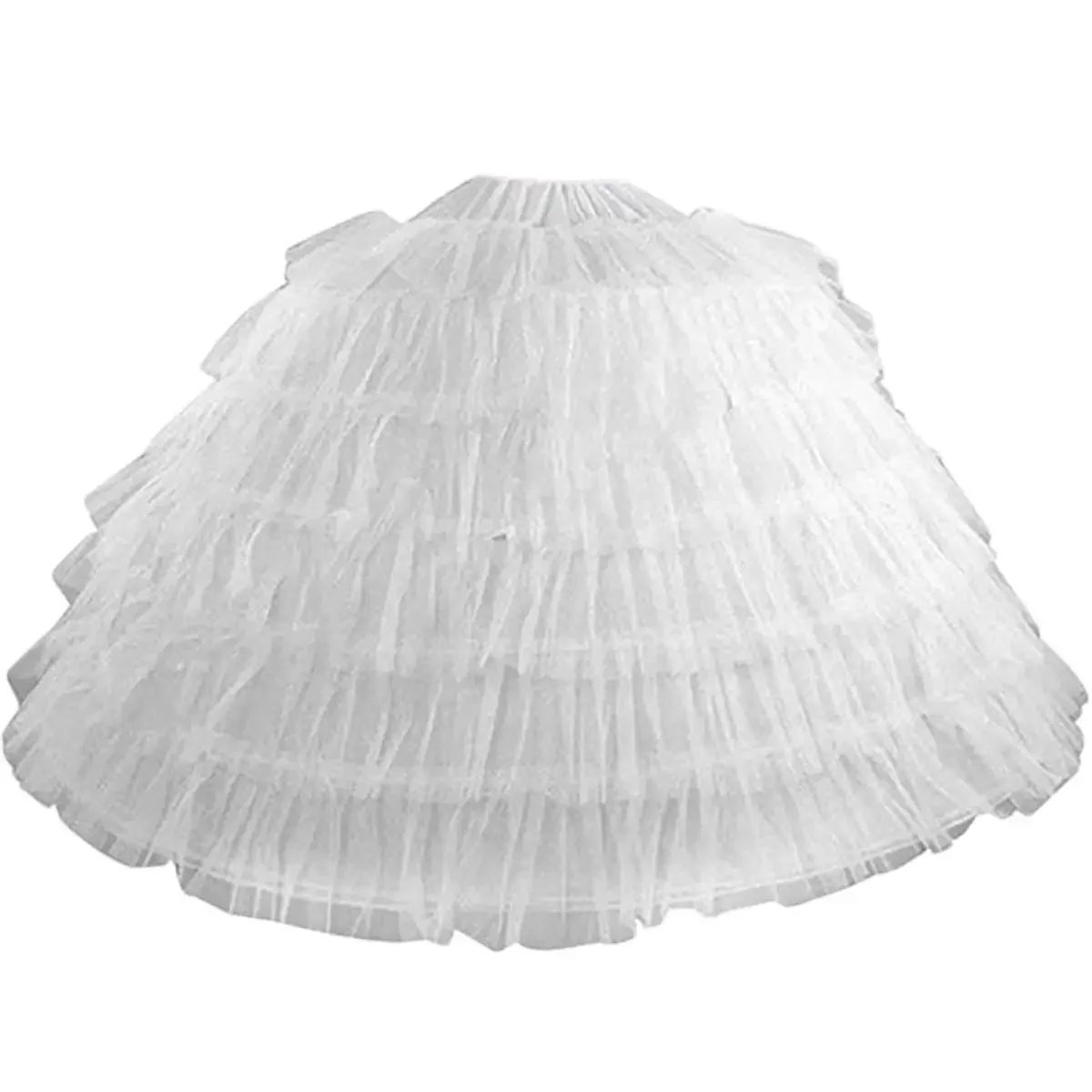 New Spring Design Women's Tulle Petticoat Crinoline Half Slip Underskirt for Bridal Dress