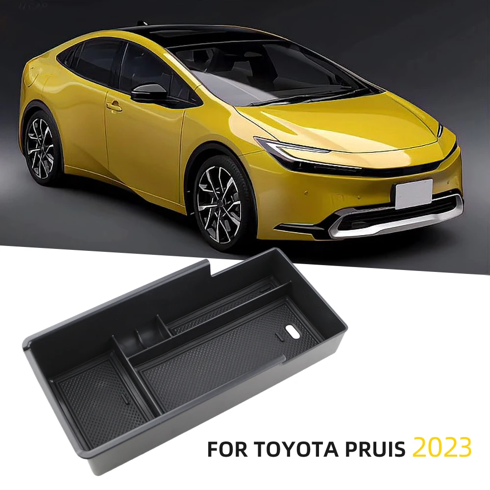 

Органайзер-лоток для центральной консоли Toyota Prius 2023-2024: ящик для хранения в подлокотнике, аксессуары для интерьера
