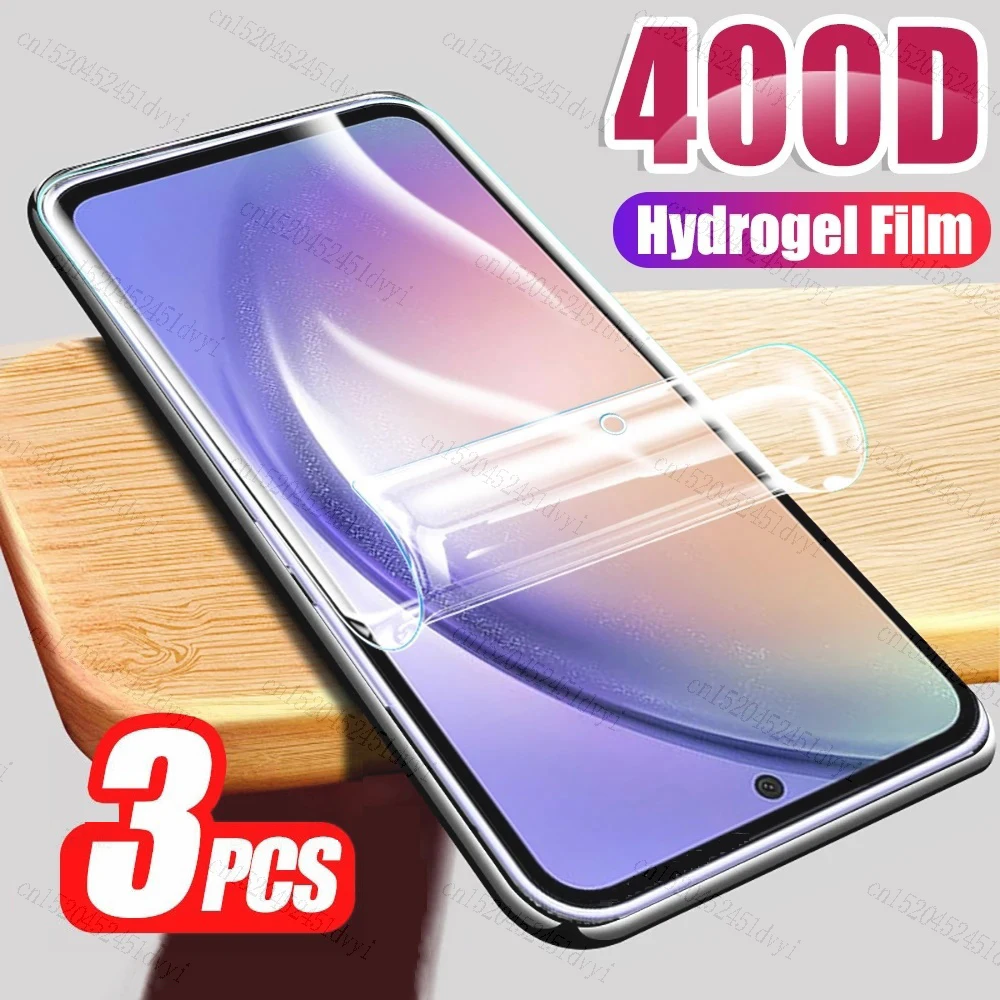 3Pcs Hydrogel Film For Vivo V11 V20 V21 V21E V23 V23E V25 V25E S1 Pro SE 4G 5G 2021 Screen Protector