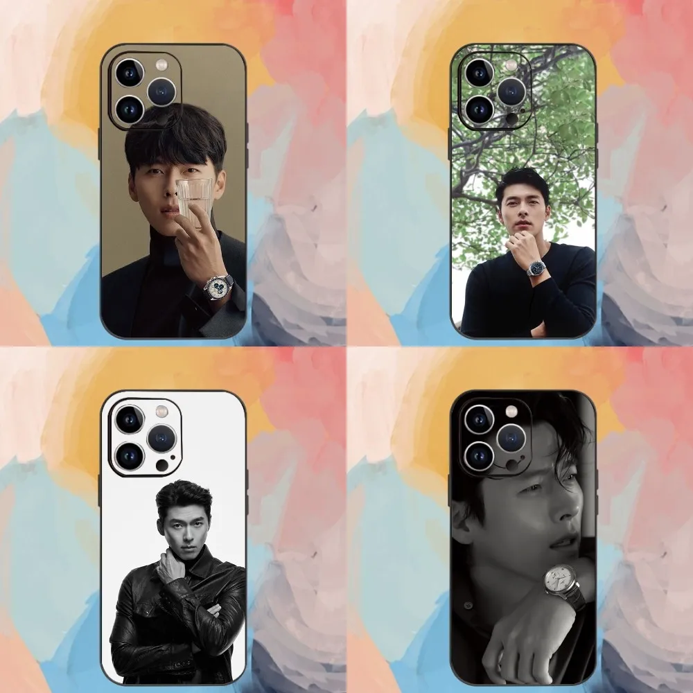 

Actor Hyun Bin Phone Case For Iphone 15 11 13 14 Pro Max 7 8 Plus X Xr Xs Max Se2020 12mini Cover Case