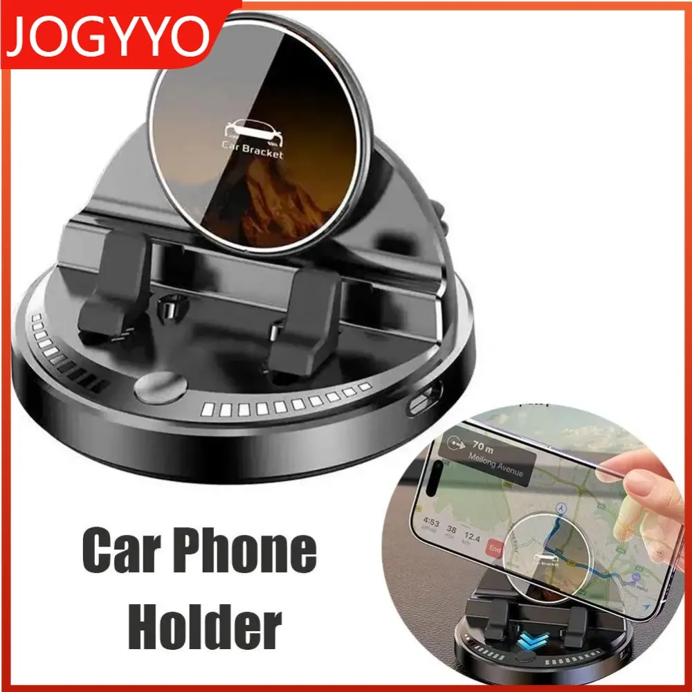 

Умный автомобильный держатель для телефона, беспроводная зарядка, приборная панель, автоматическая поддержка телефона, вращающийся на 360 градусов для домашнего офиса, настольный держатель для телефона