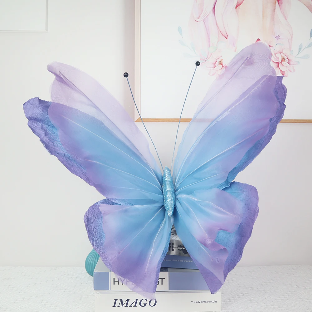 

Giant Simulation Butterfly Flower Window Decoration, Artificial Wreath, Hanging Decor, Shopping Mall Window Display Articles