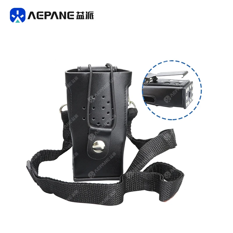 حافظة جلدية واقية لجهاز الاتصال اللاسلكي مع مشبك حزام لراديو كينوود TK-2200 TK-3207 TK-2207 TK-3217 TK-3307 TK-3200 #1